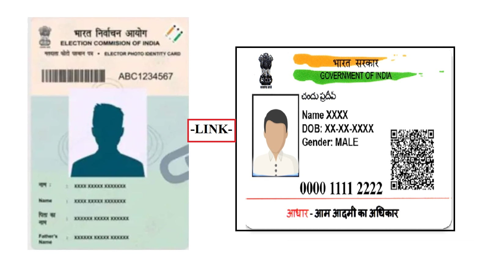 How to link voter ID with Aadhaar card